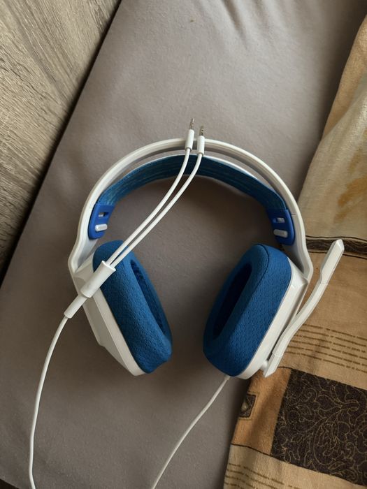 Logitech - G335, бели/сини