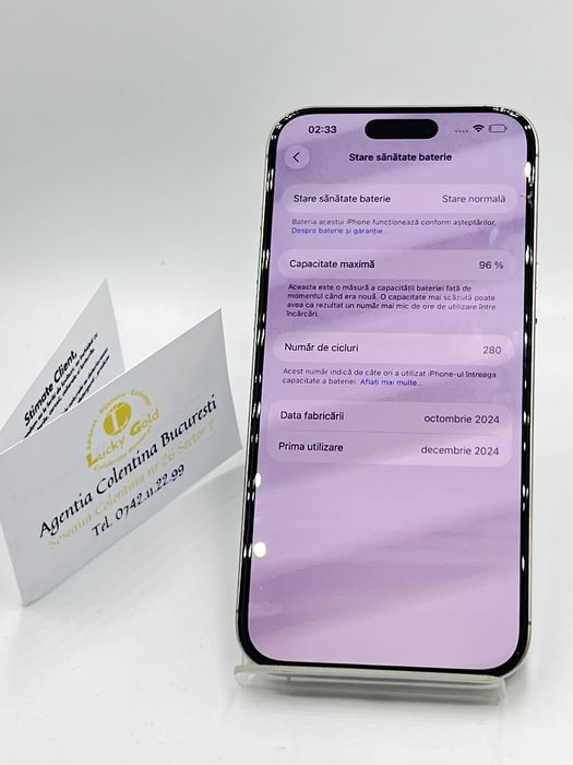 Iphone 16 Pro Max 256gb/96% baterie #49193