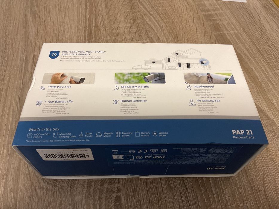 Camera Eufy 365 days battery life
