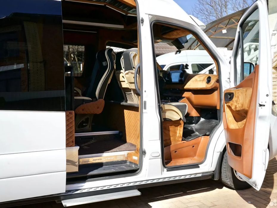 O‘zbekiston bo‘ylab yuqori darajadagi transport xizmati Mercedes Sprin