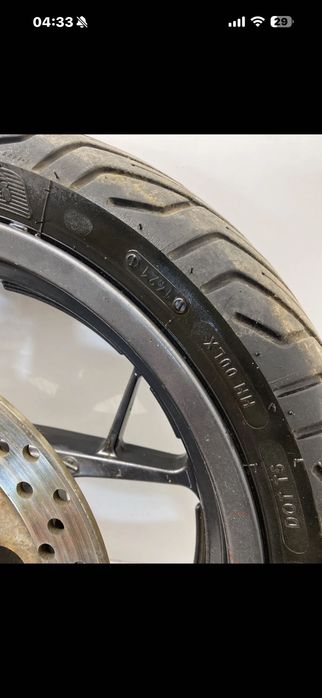 Yamaha Yp125r X-max 2014 - 2016 предна гума сджанта и диск