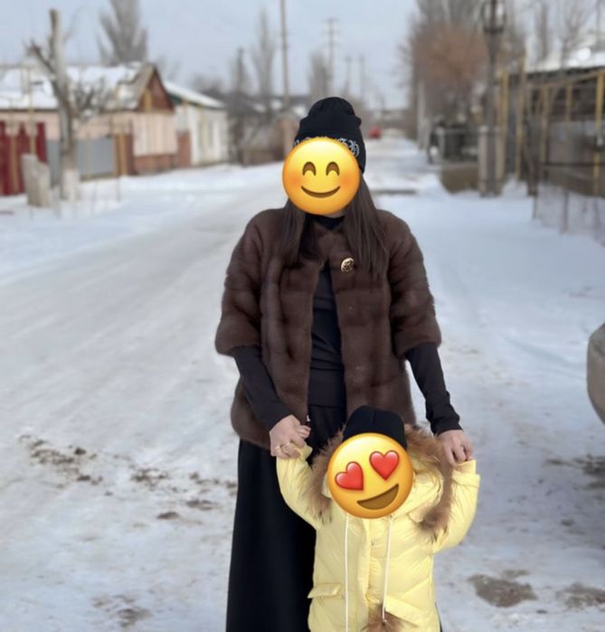 Продается Норковая шуба размер М