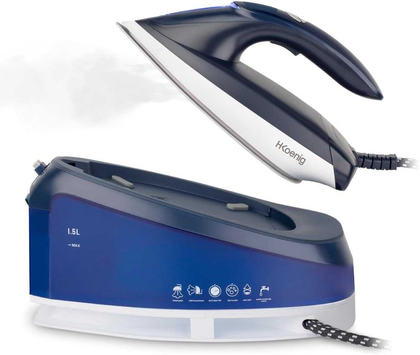 Stație de călcat cu abur H.Koenig V7, 2200 W