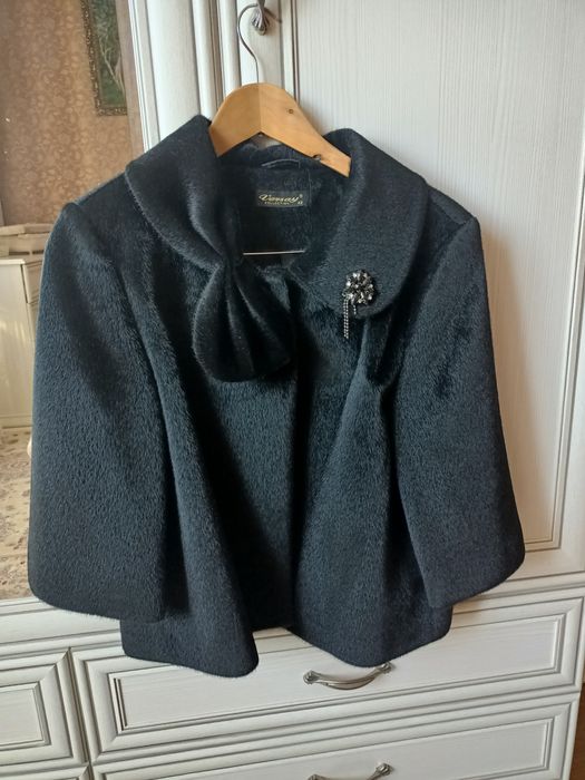 Шубка б/у вечернее платье