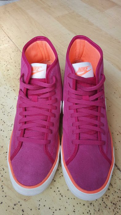 Дамски розови кецове NIKE PRIMO COURT MID SUEDE р-р 38,5