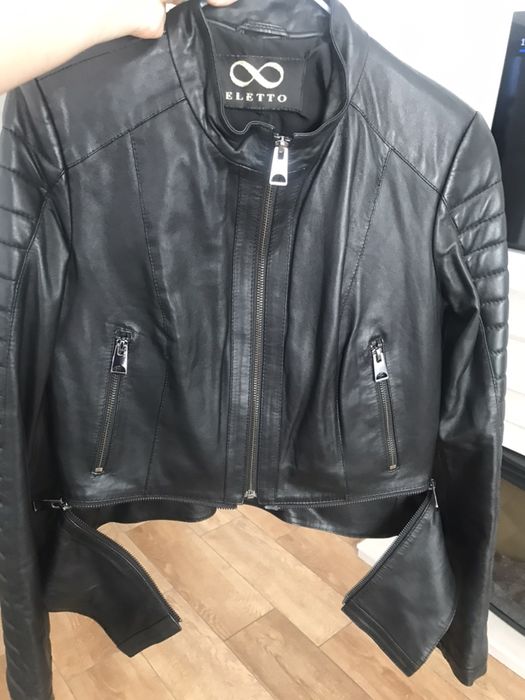 Куртка кожанная