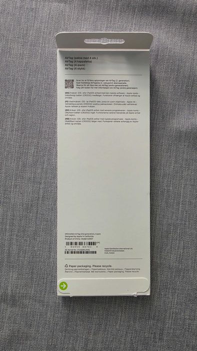 AirTag Apple 2nd generation Pachet 4