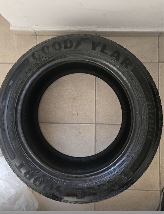 Продам шины 205/55/16 Бу летнее за комплект 20 000 тг