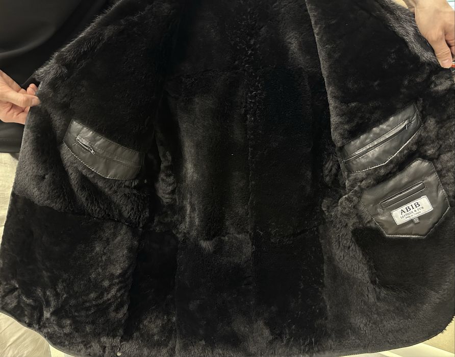 Мужская дубленка