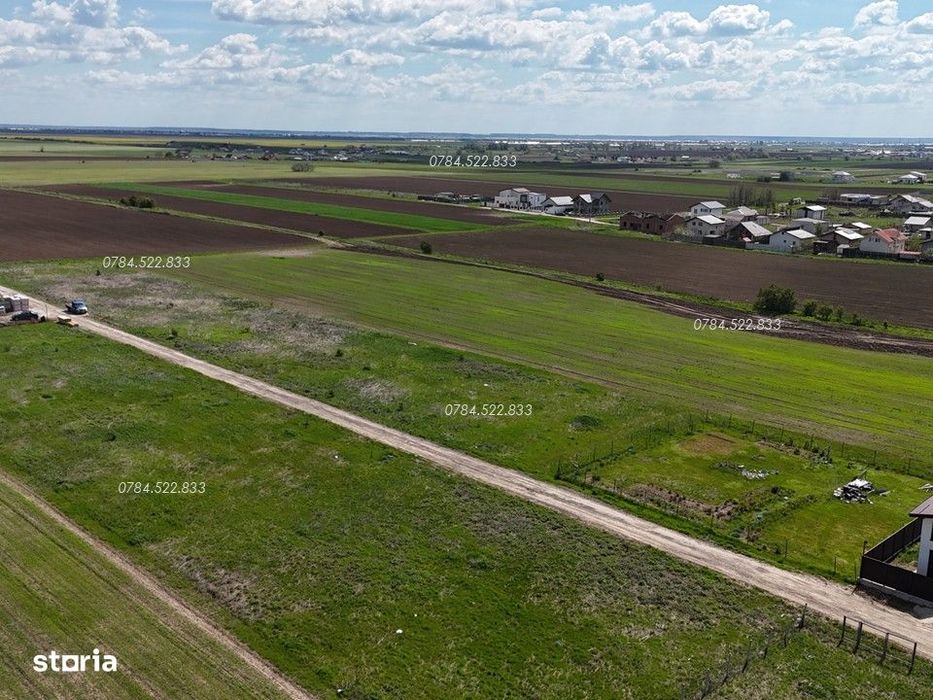 Teren intravilan 418 mp Berceni curent acte la zi construcție