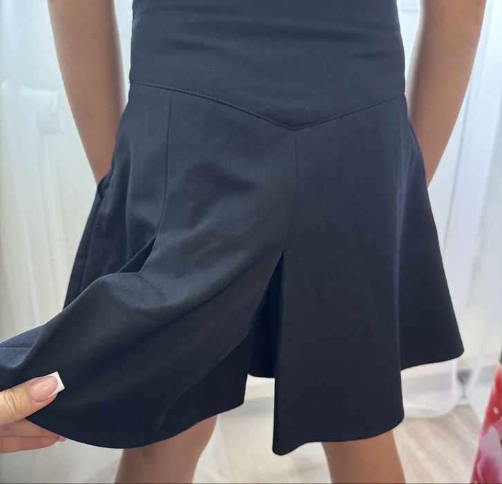 Шорты-юбка школьная