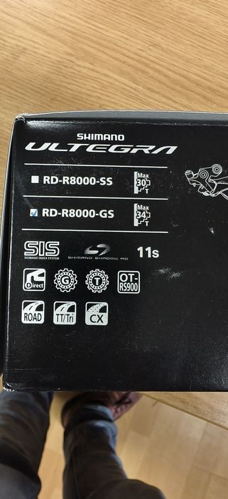 Задни и предни дерайльори Shimano 105,Ultegra,Dura Ace -SS,GS 11 ск.