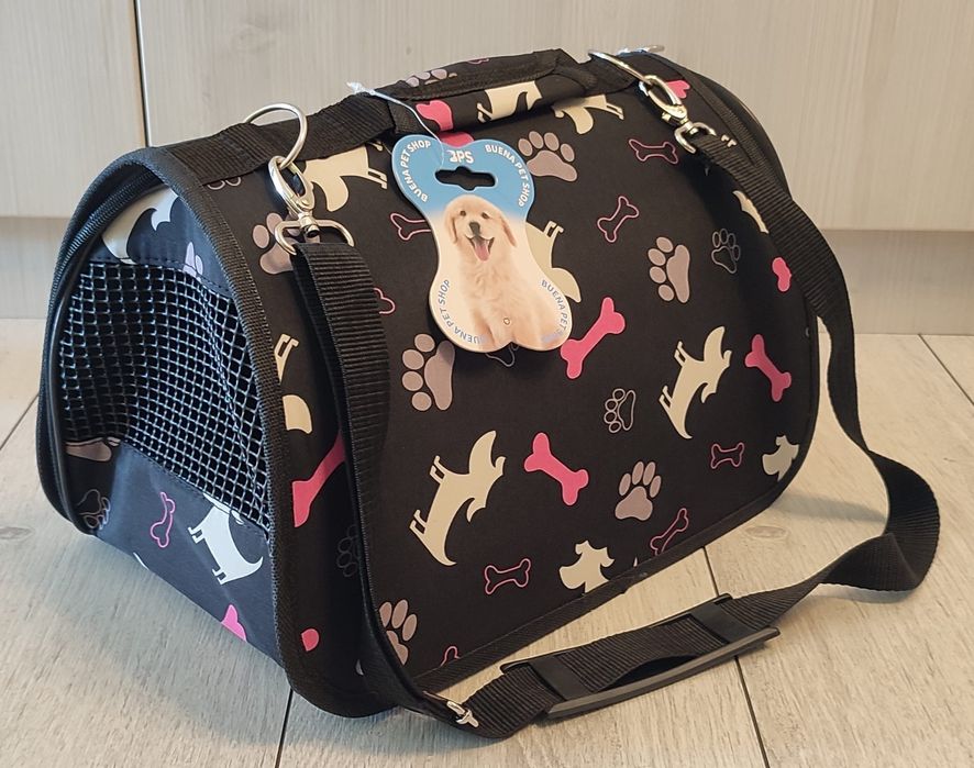 Geanta de transport pliabila pentru caini de talie mica
