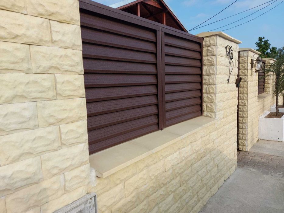 Jaluzele gard lamele tip Z, sipca grosime 0.5 0.6 produse TOP