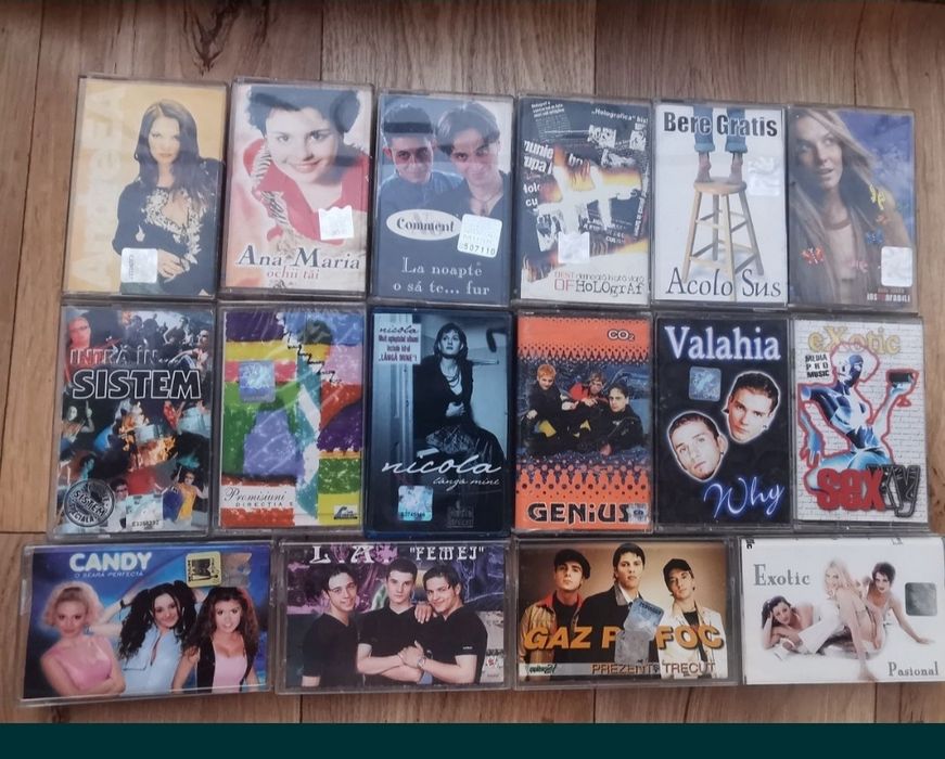 Casete audio muzica Românească 3SE Candy Vank  Andra Andreea Balan  K1