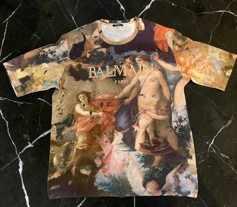 Tricou Balmain Paris Renaissance Print size L