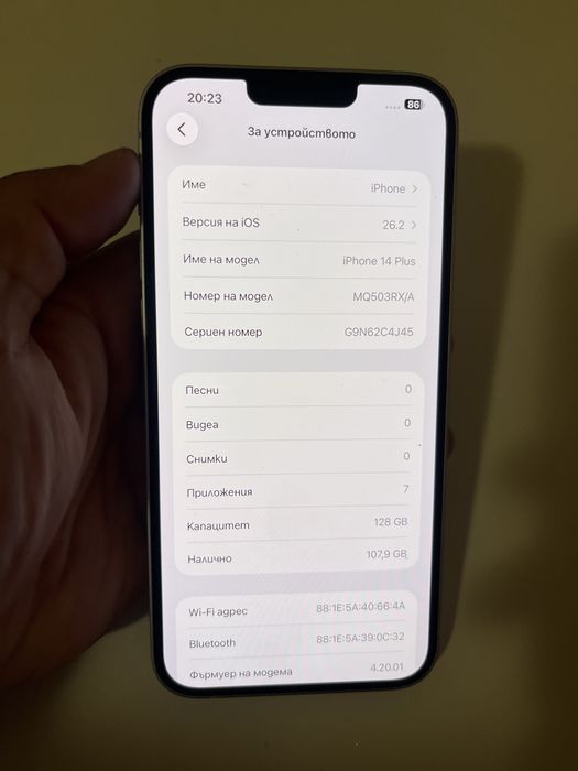 Iphone 14plus 128GB