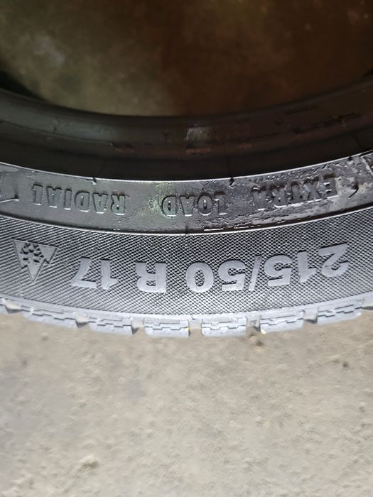 2 anvelope 215 50 R 17 Continental iarna