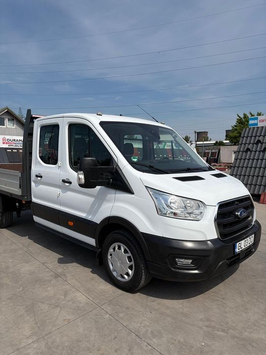 Ford TRANSIT Cabina Dubla 7 locuri 131 CP + set jante de iarna Ford Transit 2.0 Ecoblue Cabina Dubla 7 locuri 130 CP - IMPECABILA
