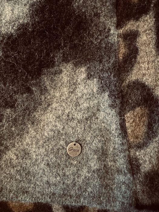 Grace забележителен пуловер Л-ХЛ вълна и алпака в състава