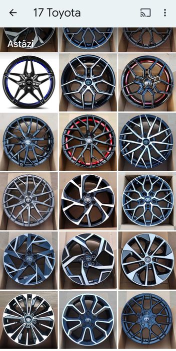 Jante 17 Toyota Corolla Verso Prius RAV4 Auris Avensis Verso Camry C-HR Highlander Mirai Tacoma Verso Jante Noi cu Factura si Garantie‼️autohauss.ro‼️