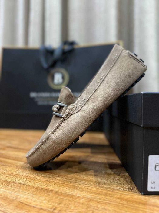 BOSS мужские замшевые мокасины ИТАЛИЯ РАЗМЕР 44.5, 45