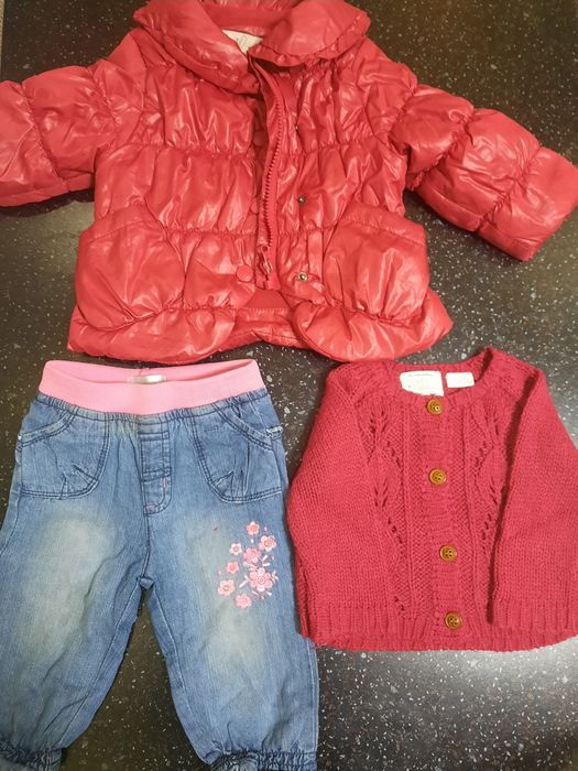 Одежда на девочку 6-9 мес