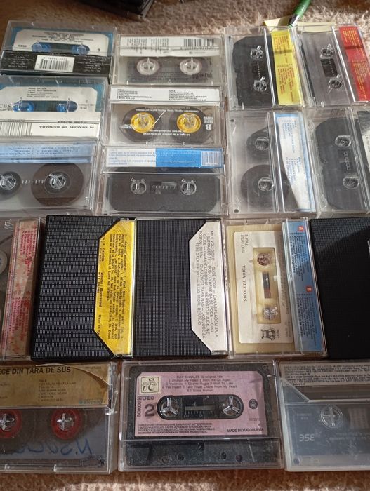 Casete retro  muzica ușoară si populară