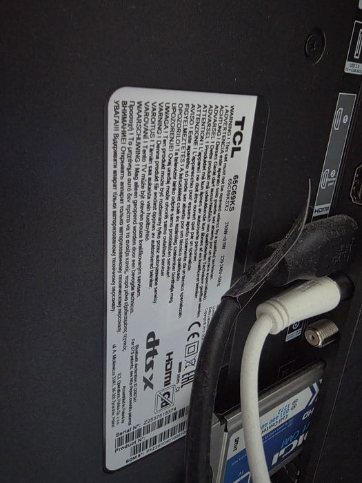 Televizor MiniLed Smart TCL 65C69KS, Ultra HD 4K, HDR, 164cm