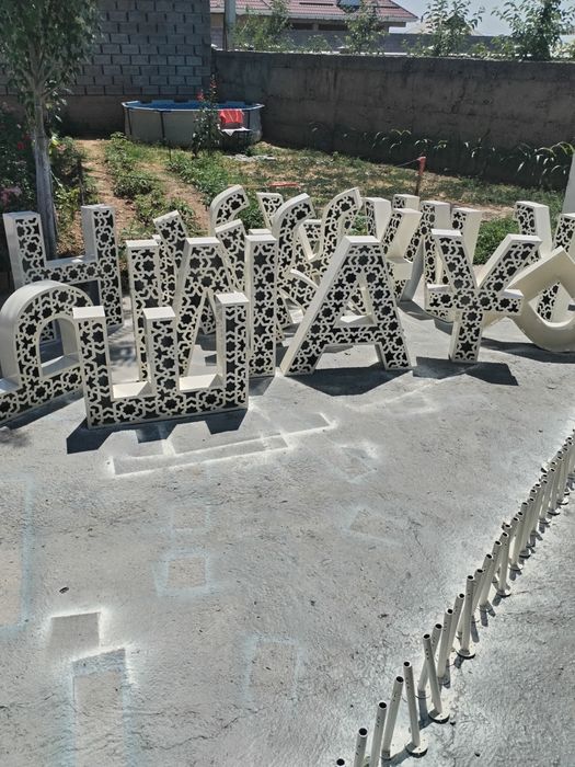 Буквы металлические