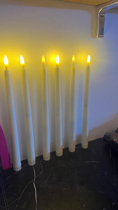 Набор из 6 Ти свечь