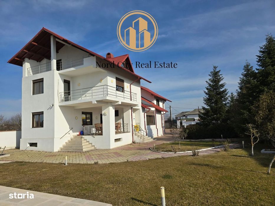 Vilă de lux Izvorani-653 mp-7500 mp teren-Piscina-Sauna