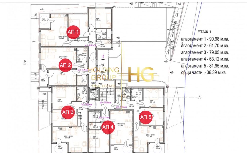 Продава се Тристаен апартамент в Варна, м-т Траката - 100 кв.м за 1200 €/кв.м - Снимка #2