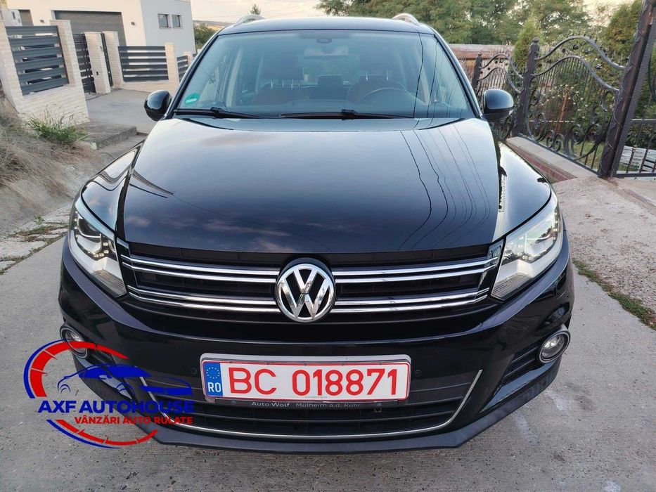 VW TIGUAN SPORT & STYLE 4MOTION - RAR Efectuat - primul rand de NUMERE ROSII !