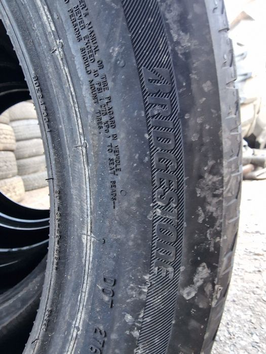 Anvelope 255/50R20 marca Bridgestone, DOT 2023