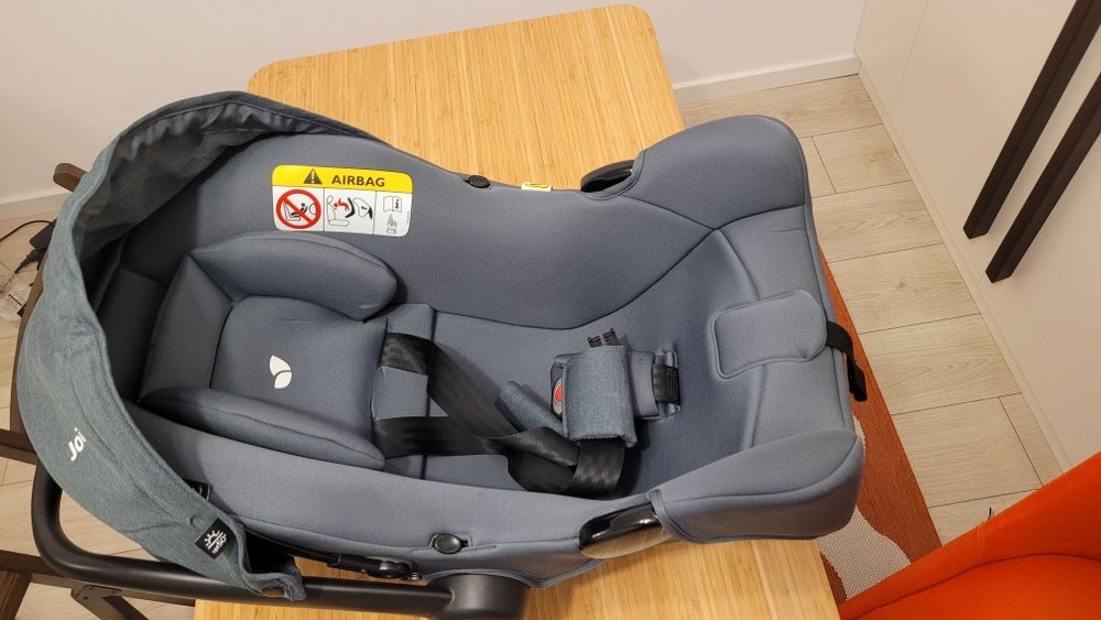 Aproape Nou - Carucior 3in1 JOIE A-Tour Chrome Dlx T1201GAMNL0, 5 puncte, 0 luni+, gri antracit-negru
