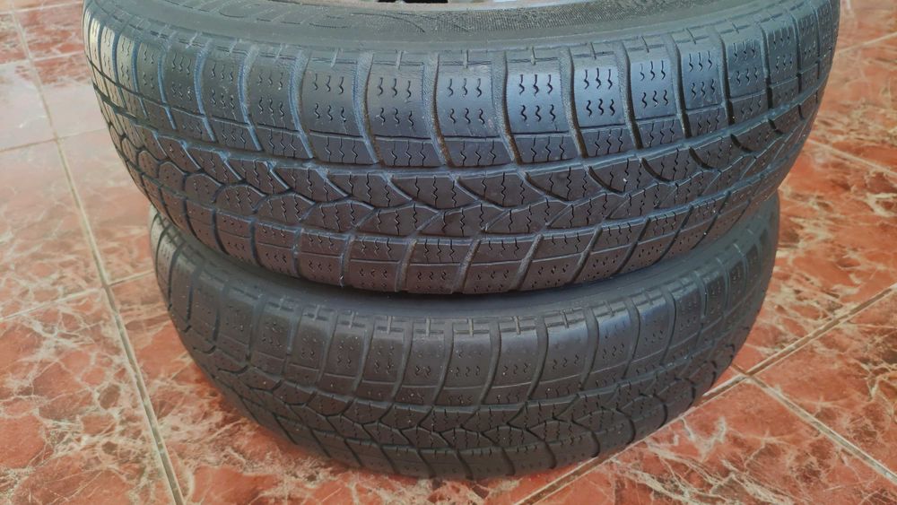 Vand doua anvelope SEBRING SNOW, all season 165 70 R14, cu jenti
