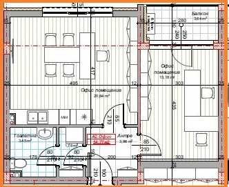 Продава се Двустаен апартамент в Свиленград - 65 кв.м за 929 €/кв.м - Снимка #3