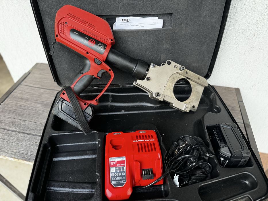 Cleste hidraulic Profesional pentru tăiat cabluri, max. D=85mm