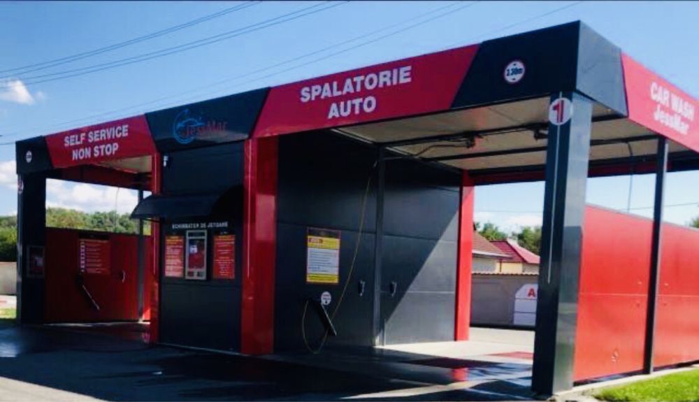 Spalatorie self service cu fise, bancnote, structura,betoane,la cheie!