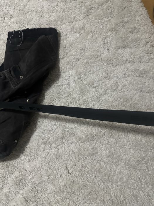 rick owens bela cargo shorts