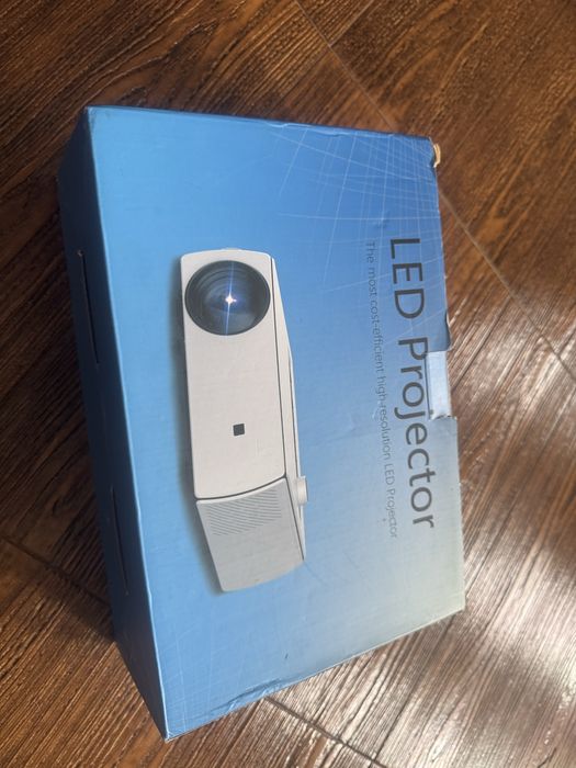 Video proiector portabil wifi 8000lumeni led hdmi vga usb airplay full