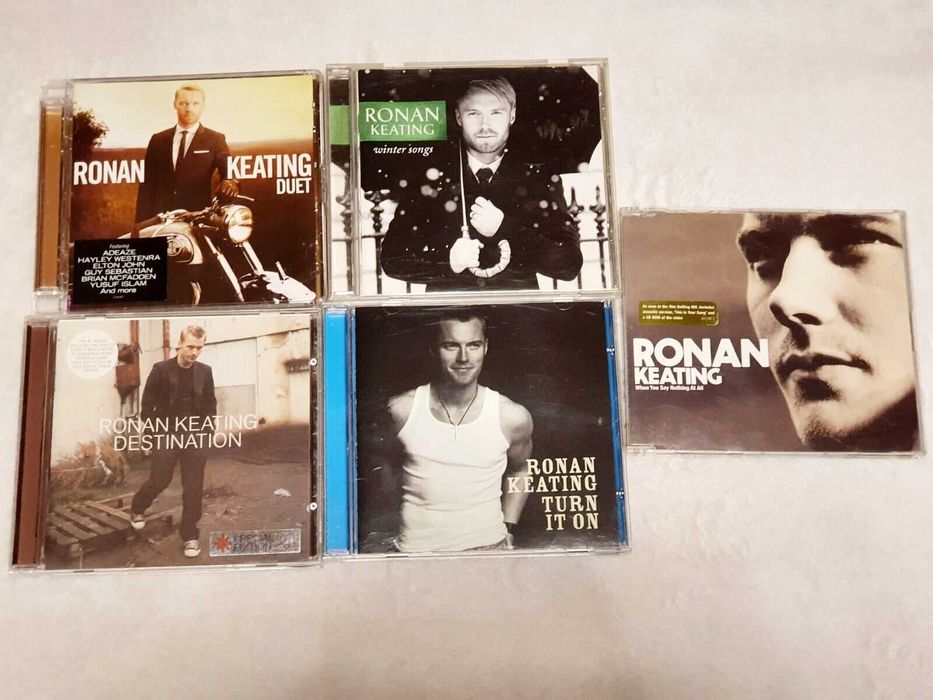 Colectie 17 cd-uri  BOYZONE / RONAN KEATING / ENRIQUE Iglesias