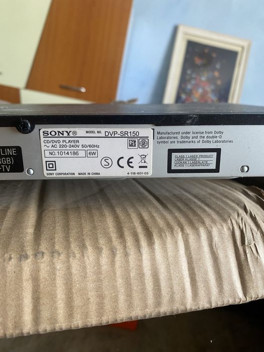 DVD player sony.