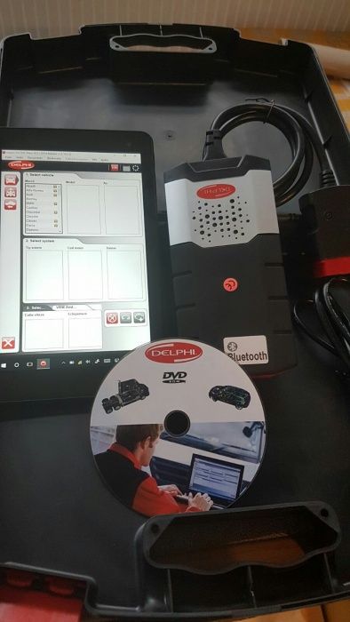 Tester Auto Multimarca 12/24V + TABLETA/Laptop Windows 10" Full HD