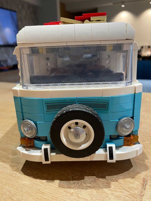 Mașinuță LEGO Volkswagen T2 Camper Van (VW “bully”) - Icons 10279