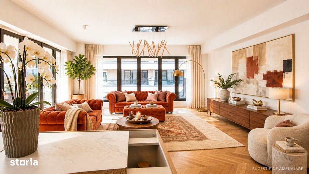 Vita Bella Pipera — 3 cam, 94 mp, mobilat, renovat. TVA 0%