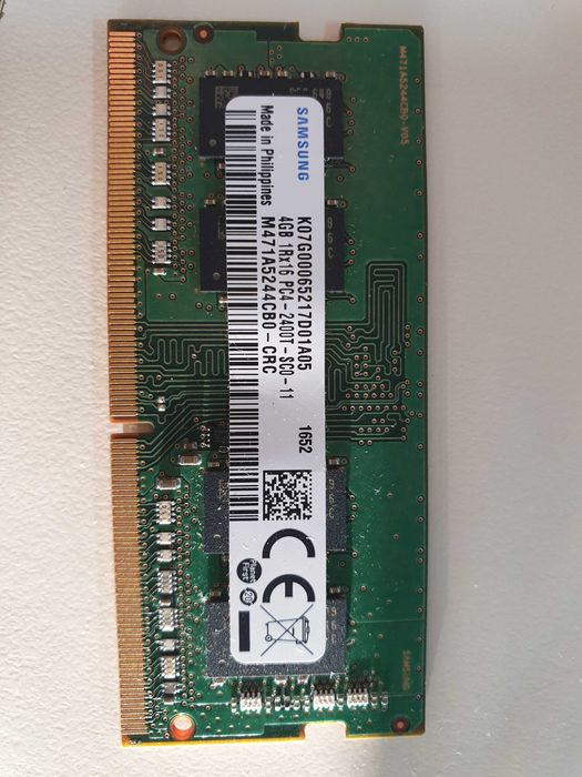 Memorie laptop 4GB DDR4 la 2400MHz