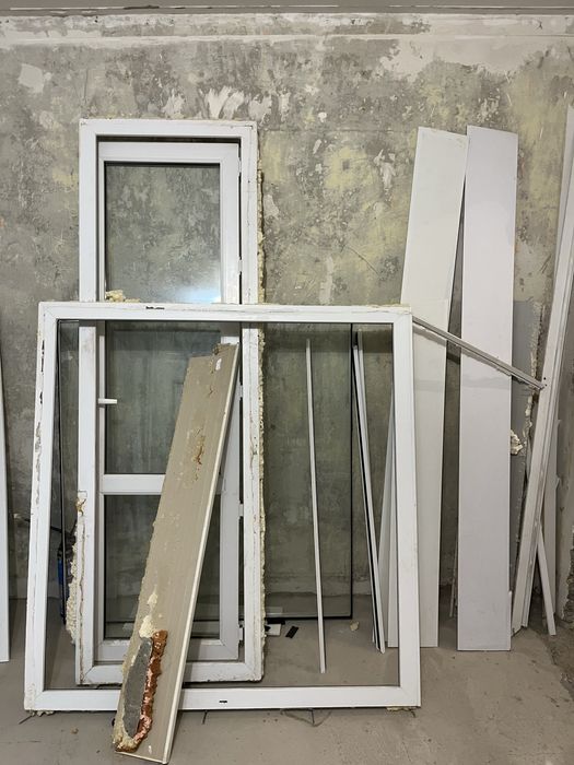 Продам окно с дверью