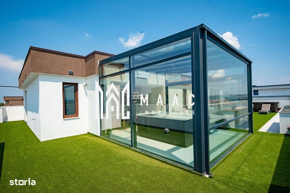 Penthouse 4 camere | Doamna Stanca, Sibiu | 140 mp, 3 terase
